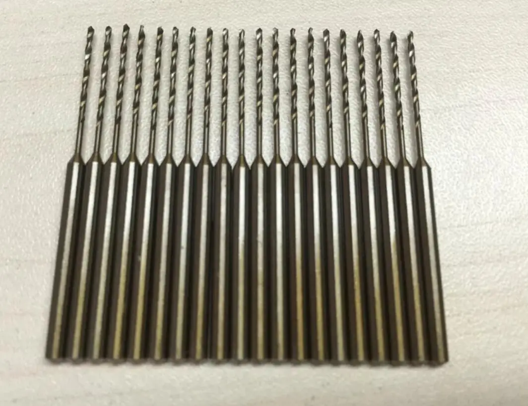 10Pcs/bag Drill Bit kit Woodworking Drilling Rotary Tools Jewelry Tools Bagged Burs shank size 2.35mm steel driller