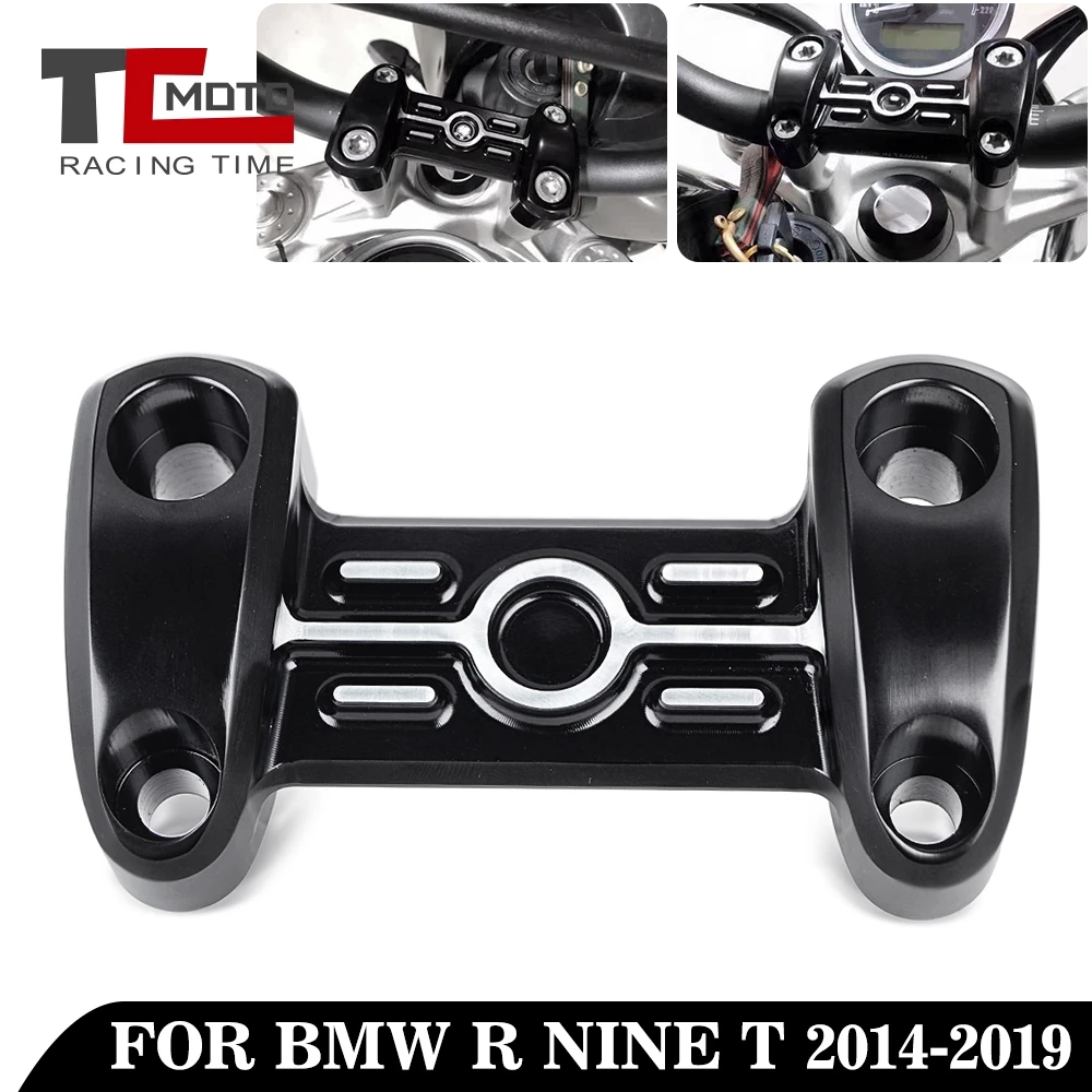 

Motorcycle CNC Handlebar Risers Top Cover Clamp For BMW R NINE T R NINET R9T R 9 T Pure Scrambler 2014 2015 2016 2017 2018-2020