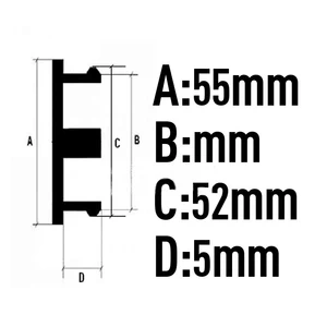 4 PCs/Los 55 -mm -Oz -Renn -Emblem M582 Zentro des Rades der Autofahrzeuge Drills 6 Hauptverkäufe Oz RIMS Center - №6