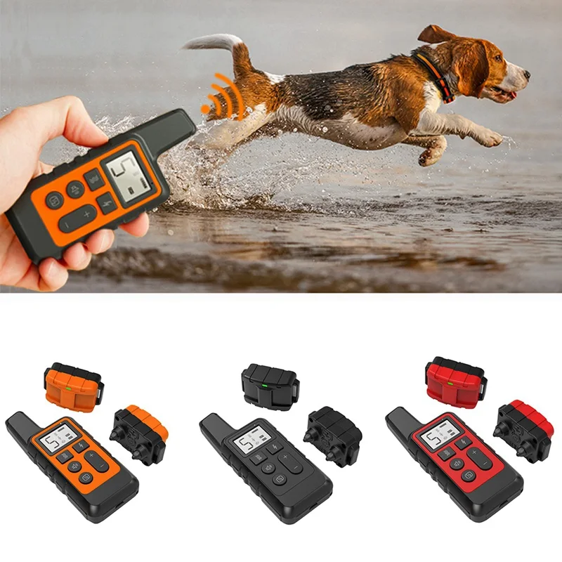 

Anti Dog Barking Devices Dog Electric Shock Collar Training Ultrasound Agility Equipment Remote Shocker German Shepherd