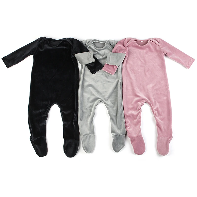 Newborn clothes boy romper Autumn winter Baby clothes Long Sleeve Kids Girls Jumpsuit infant Outfits 0-9M Unisex Coat