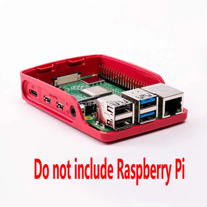 Boîtier officiel pour Raspberry Pi 4 modèle B 4B