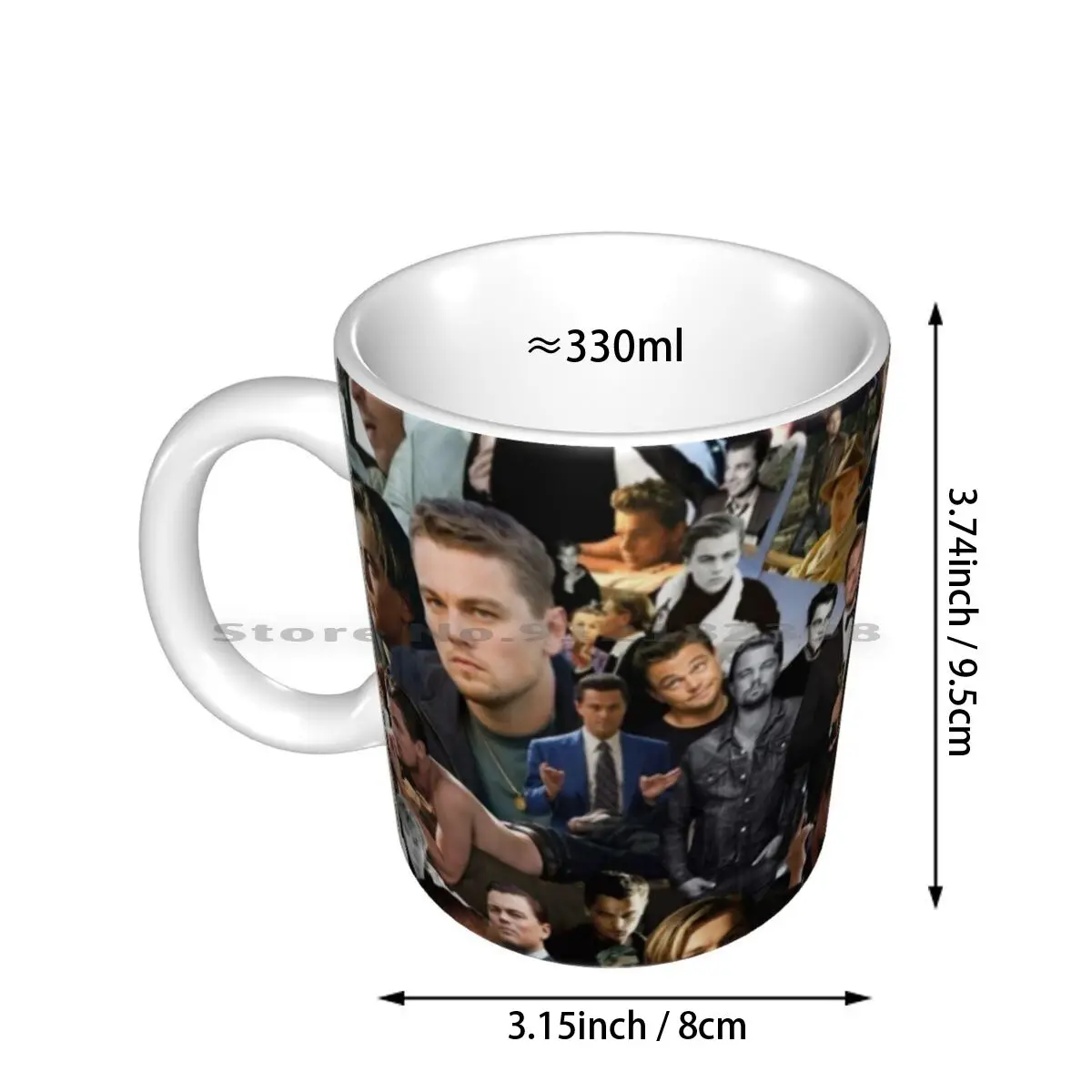 Leo Dicaprio Ceramic Mugs Coffee Cups Milk Tea Mug Leonardo Dicaprio Leo Dicaprio Academy Award Oscar Winner Titanic The