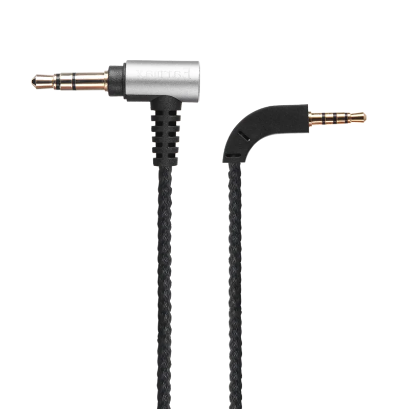 4ft/5ft/6ft/9ft Replace Nylon Audio Cable For B&W Bowers & Wilkins P7/P7 Wireless headphones