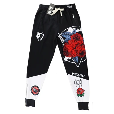 VSZAP-Fitness Training Rose Pants, Muay Thai, Sanda, MMA Fighting, Fighting, Running, Kick Boxing Spodnie sportowe