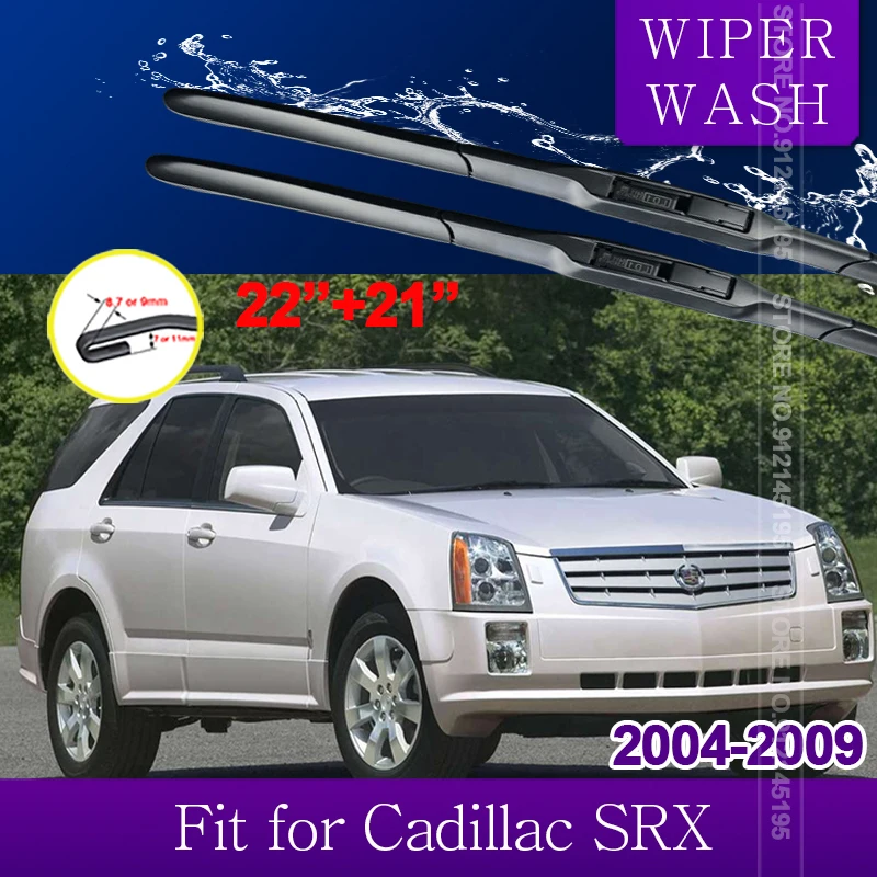 

Car Wiper Blade for Cadillac SRX MK1 2004 2005 2006 2007 2008 2009 Front Windshield Windscreen Wipers Car Accessories