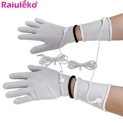 Conductive Silver Fiber TENS EMS Electrode Therapy Gloves Socks knee pads Wrist Pads Electrotherapy Unit For Phycical Therapy