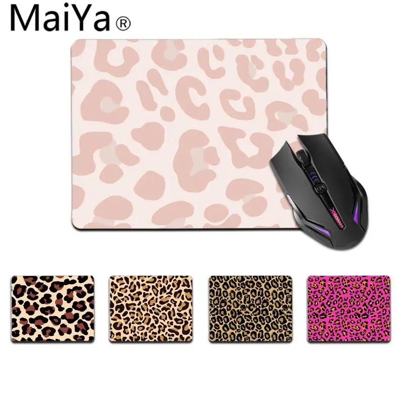 Maiya Top Quality Leopard Print Art Rubber Mouse Durable Desktop Mousepad  Top Selling Wholesale Gaming Pad mouse