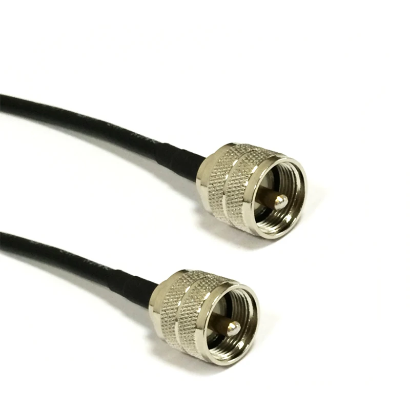 UHF-Stecker zum Stecker pl259 RF Pigtail-Kabel RG58 50cm/100cm für WLAN-Router Großhandel neu – Detail 1