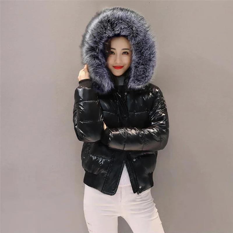 Parkas Woman Fashion Winter Jacket Short Coats New 2023 European Women's Jacket Winter Waterproof Female Puffer Jacket Parkas