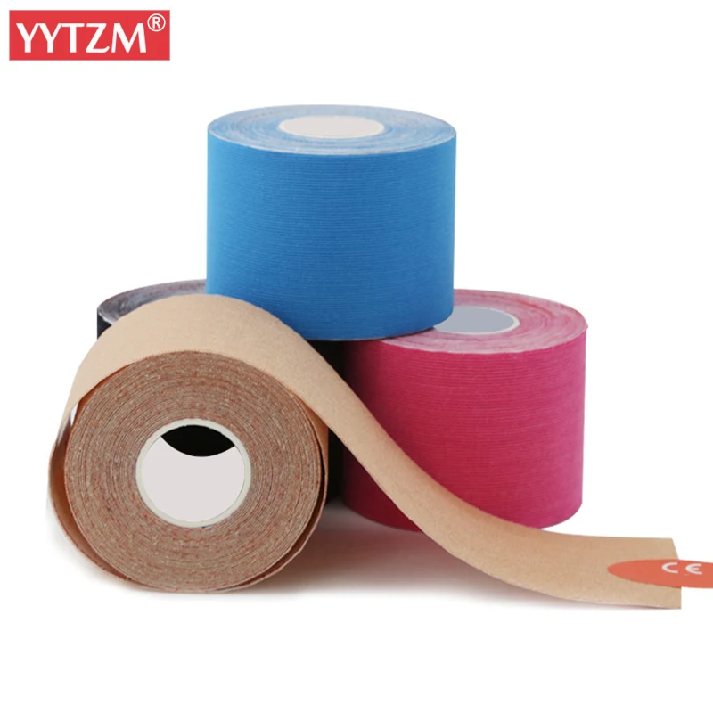 Professional Sporting Rayon High Elastic Viscosity Kinesiology Tape Better Waterproof Physical Therapy Of Muscle Pain Bandage