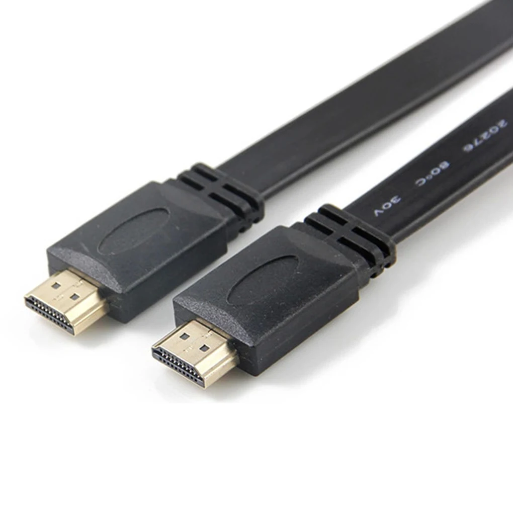 كابل hdmi عالي السرعة 1.4 فولت ، 30 سنتيمتر ، مطلي بالذهب ، 1080p ، ثلاثي الأبعاد ، متوافق مع ps4 ، xbox ، جهاز عرض ، hdtv