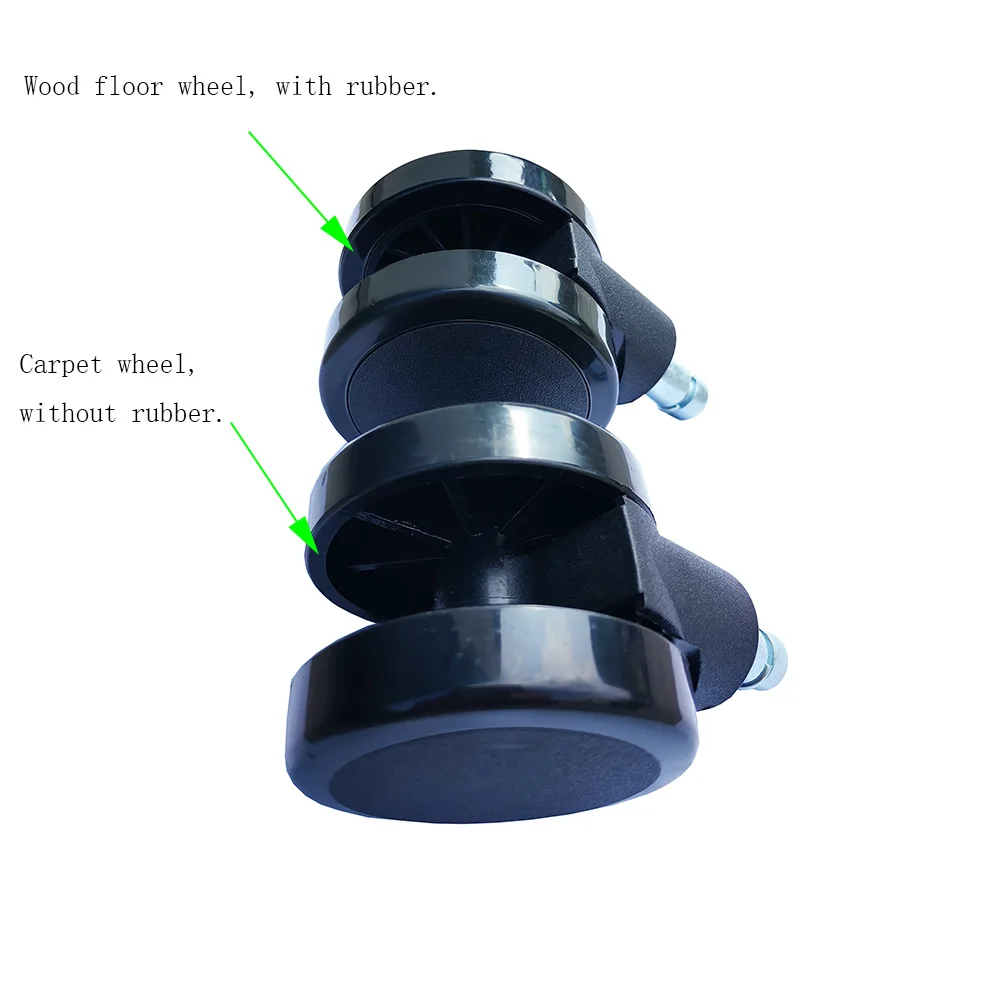 Substituição da roda do rodízio para herman miller haworth steelcase escritório casa cadeira compatível com aeron sayl zody encarnam mirra