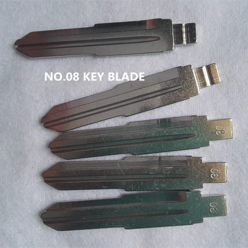 

20 шт. No 08 лезвие дистанционного ключа автомобиля для Daihatsu FIAT PALIO флип сменный лезвие дистанционного ключа 08 # Ключевой клинок