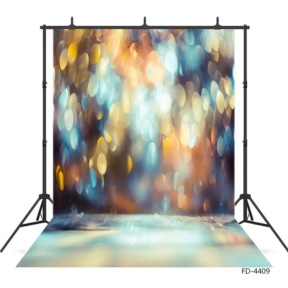 반짝이 플레어 Bokeh 사진 배경, 비닐 천 배경, 아기, 어린이 생일 파티, 파티용 포토부스 사진 스튜디오