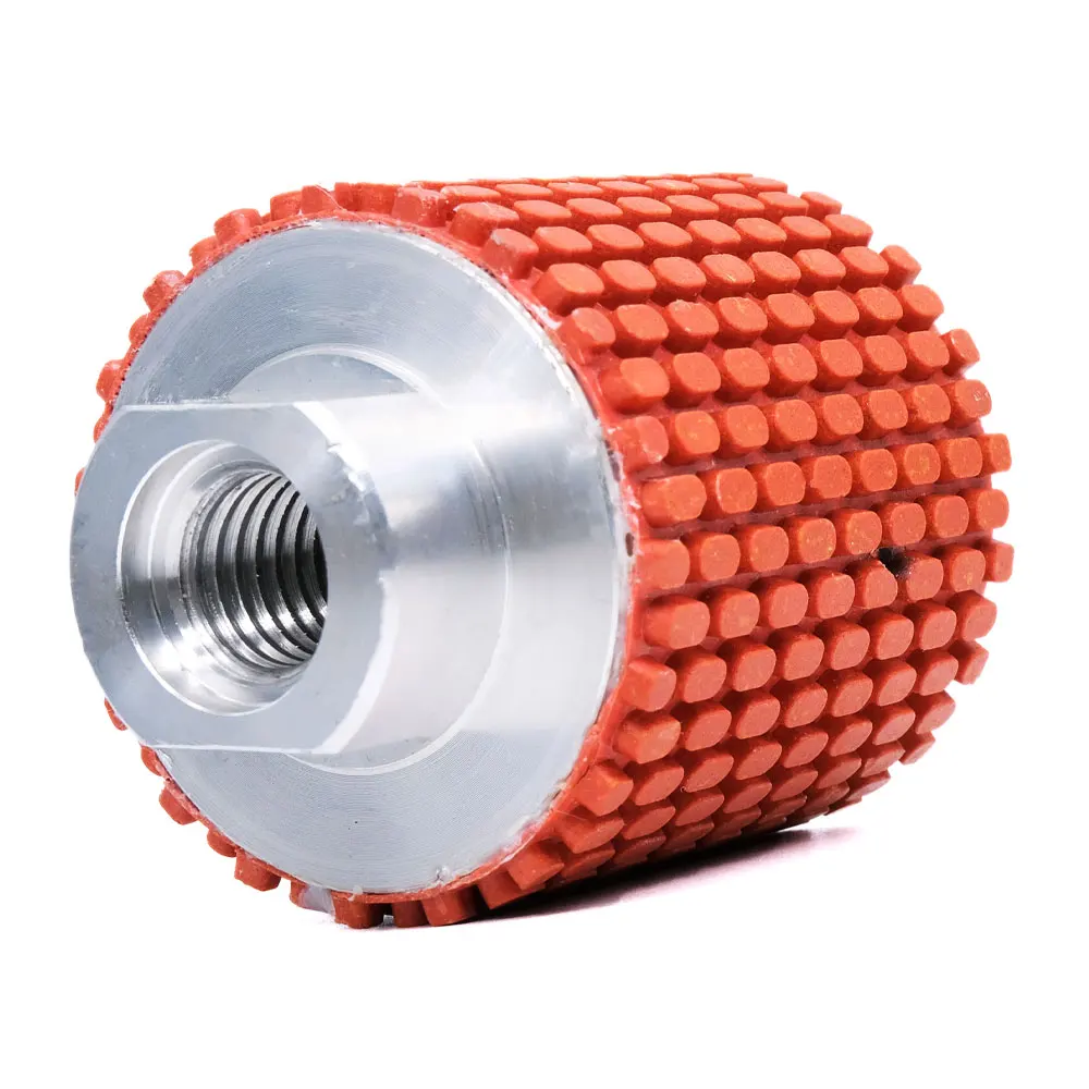

2 Inch 50mm Diamond Resin Bond Wet Use Polishing Drum Wheels For Polishing Granite and Marble