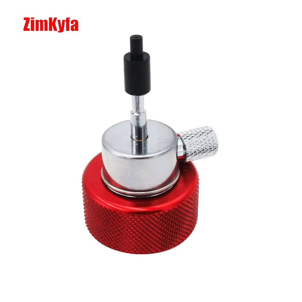 Imagem -02 - Adaptador de Recarga do Adaptador do Gás Verde do Propano do Compartimento com Porto do Óleo do Silicone