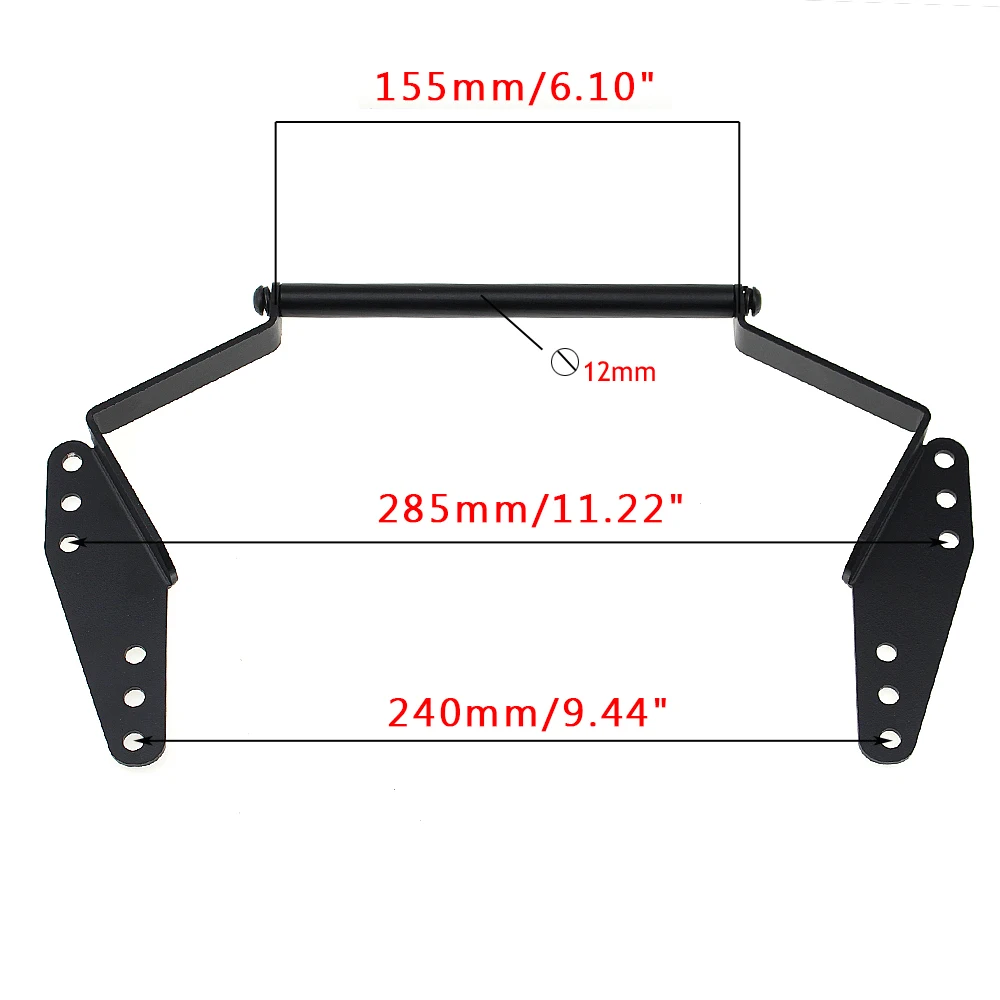 DL650 XT V Strom Motorcycle Navigation Phone Mount Bracket for  Vstrom DL 650 2017 2018 2019 Accessories