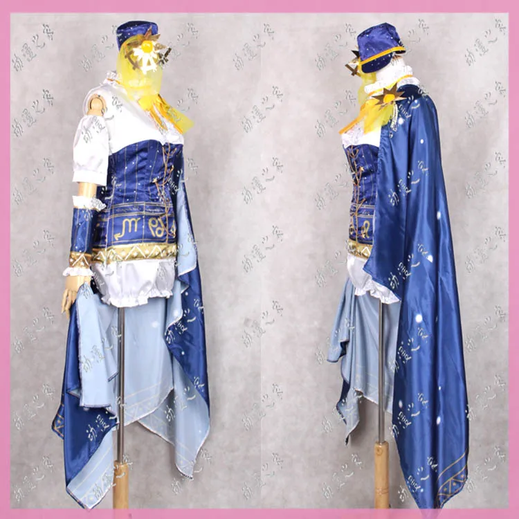 Love Live Rin Hoshizora LoveLive Constellation Awakening Starry Dress Party Girls Suit Halloween Christmas Skirt Cosplay Costume