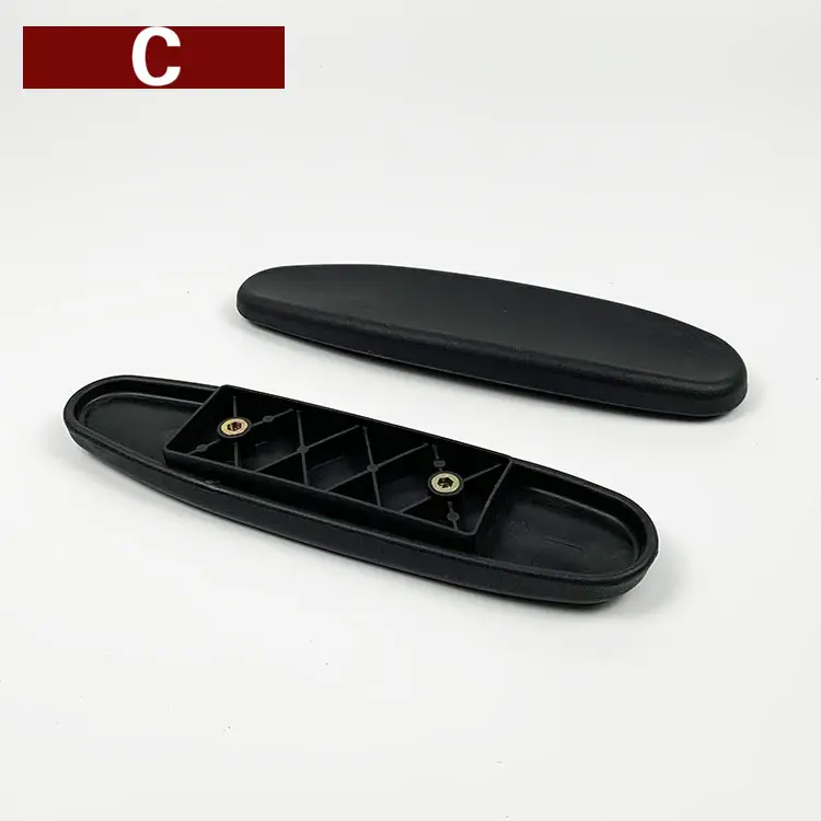 Office Chair Armrest Pad Elbow Chair Armrest Parts Pad Armrest Replacement Computer Office Chair Handle Pad Plastic Furniture - Image 10