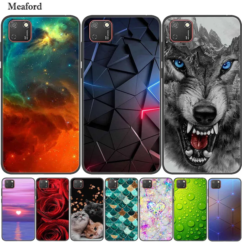 For Huawei Honor 9S Case Fashion Silicone TPU Soft Back Cover Phone Case For Huawei Honor9S 9 S DUA-LX9 5.45