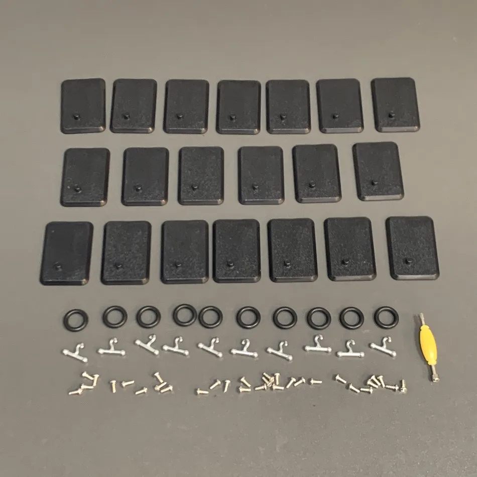 3.75 بوصة. قاعدة حامل Gi Joe & Arah T Hook O-Rings مسامير حزام الخصر جزء إصلاح الجسم ملحق Dragon BIB