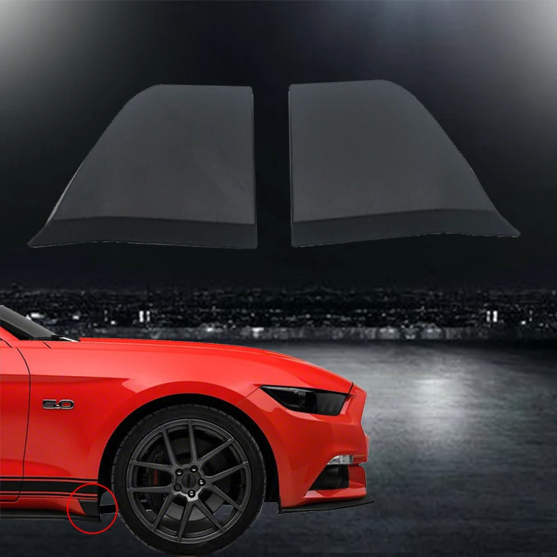 Car Rocker Winglets Refit Side Skirt Spoiler Guard For 2015-2018 Ford Mustangs GT, For EcoBoost and V6