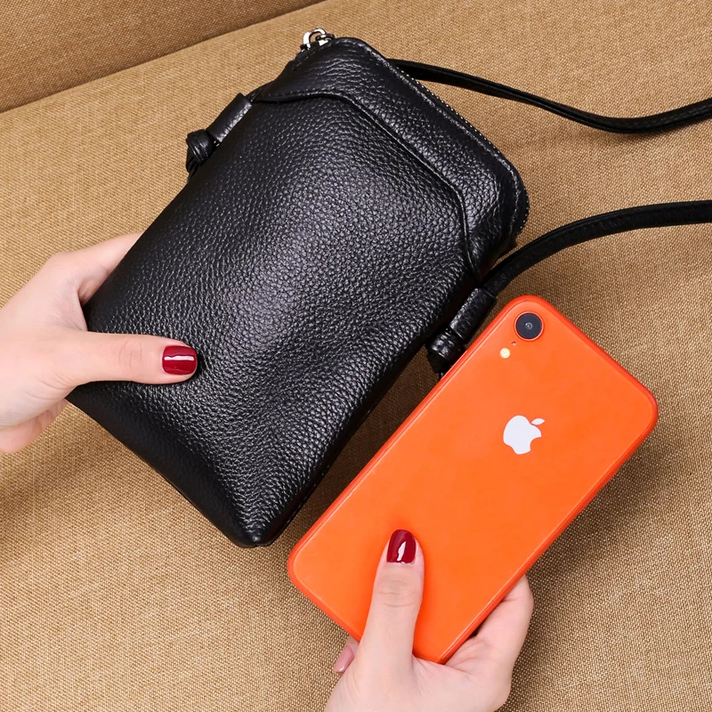 Genuine Leather Shoulder Bags for Women Luxury Handbag Fashion Ladies Shopping Totes Crossbody Bag Female Party Purse