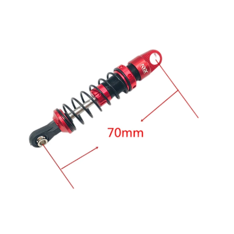 KYX 70mm 80mm 90mm 95mm ammortizzatore in metallo per 1 / 10 RC car axial scx10 II 90046 trx4 trx-4 D90 trx6 g63 parti aggiornate