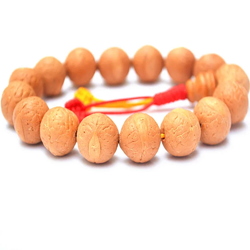 Nepal Phoenix Eye Bodhi Natural Bodhi Bracelets Buddha Beads Hand String Men Women Prayer Japa mala high density Wood Jewelry