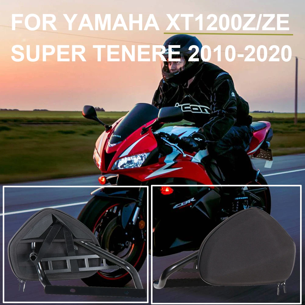 2010-2020 XT 1200 Z ZE Crash Bar Bags Motorcycle Waterproof Repair Tool Placement Bag FOR YAMAHA XT1200Z/ZE SUPER TENERE 2019-