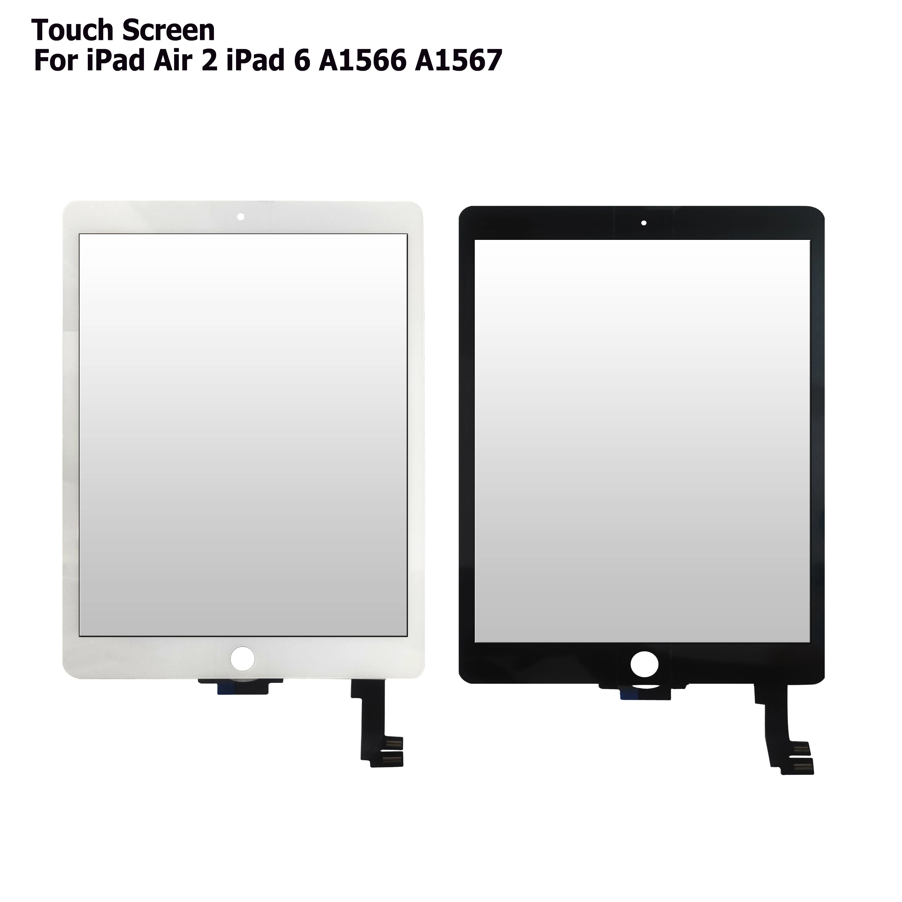 Tested For iPad Air 2 iPad 6 A1566 A1567 Touch Screen Digitizer