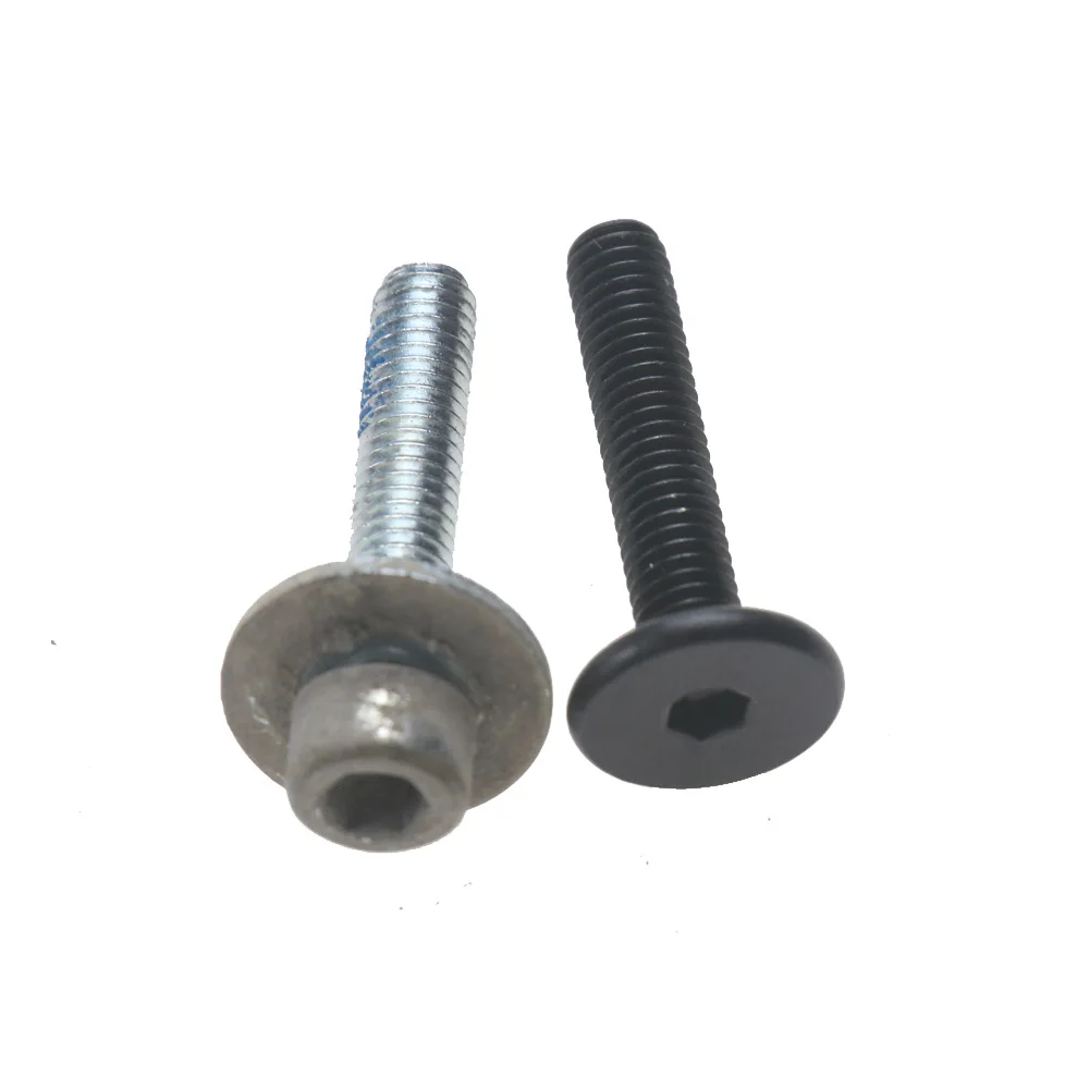 M6*30 Flat Screws Kit for Refitting Xiaomi M365/Pro Electric Scooter Front Fender Head Screws Hex Flat Countersunk Spare Parts