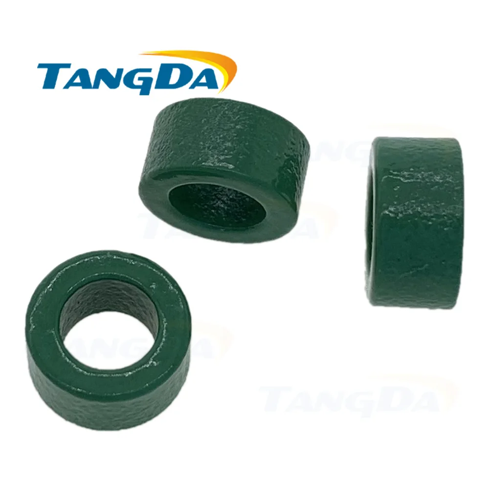 insulated green ferrite core bead 10*6*5mm magnetic ring magnetic coil inductance anti-interference filter 10 6 5 mm TANGDA Q