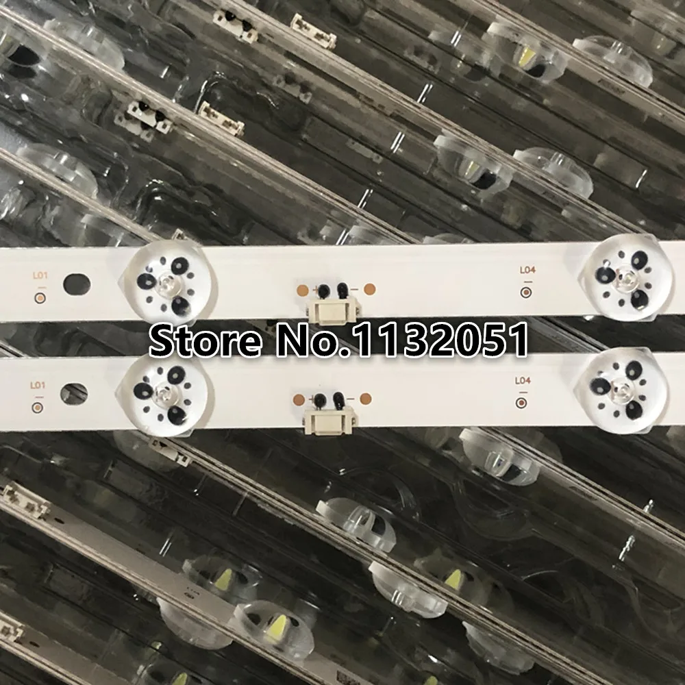 30pcs LED Strip for 32X3 32X6 32E1A 32E1C 32E2A 32K5C 32K5D 32E361S 32E381S PTV32E20DSGWA SDL320HY BD0-312 JL.D32071330-001CS-M