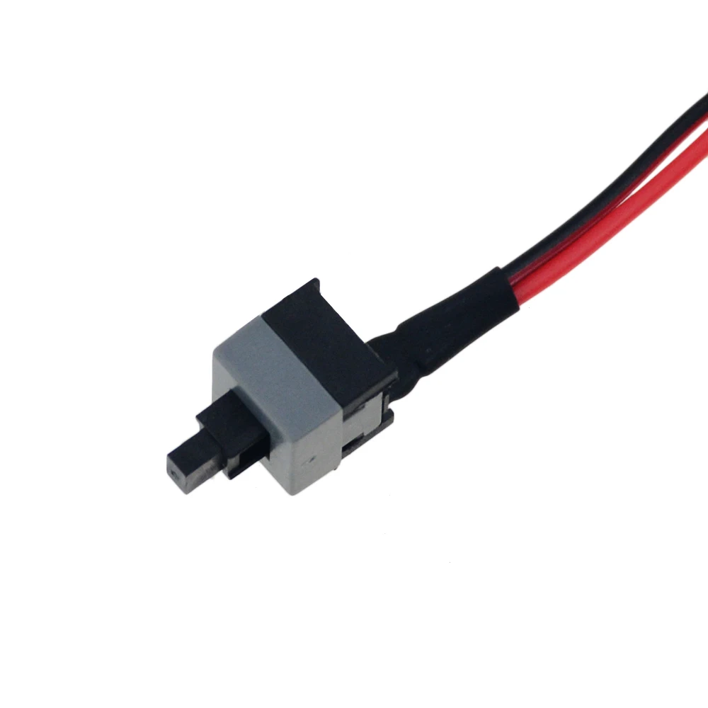 10pcs/lot 50cm Long Power Button Switch Cable for PC Switches Reset Computer Power Momentary Automatically Reset Push Button SW