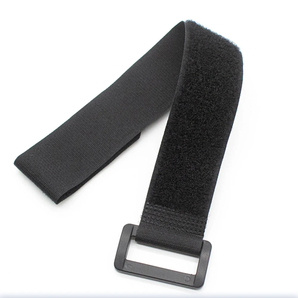 10PCS wiederverwendbare Nylon Reverse Schnalle Riemen Selbstklebende Riemen Drahtanordnung Riemen Reverse Schnalle Klettband