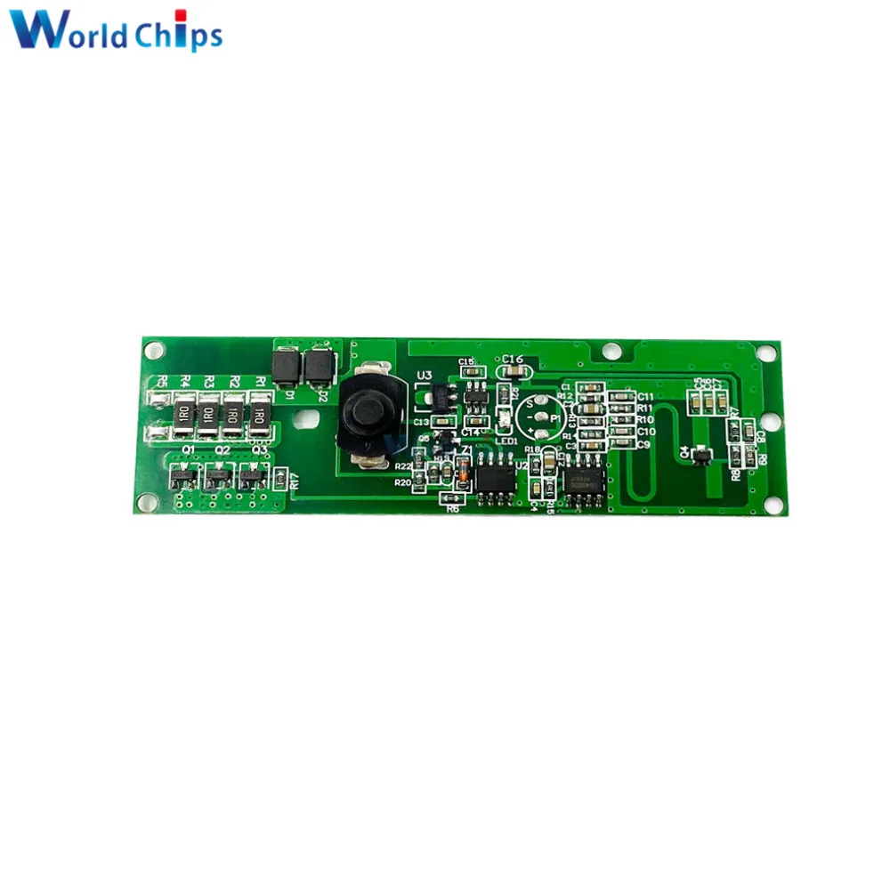 Microwave Radar Sensor Module DC 3.2V 3.7V Solar Lamp Control Board 15S Delay with Remote Control for Home Wall Lamp Lights