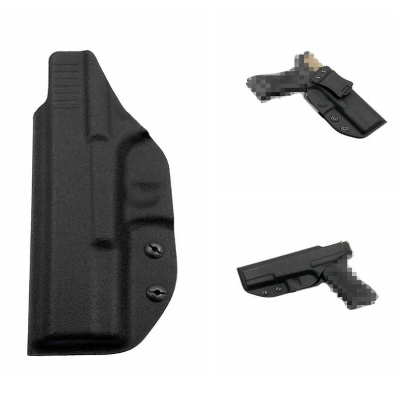 Tactical Glock 17 22 31 Accessories Belt Holster Right Hand IWB Kydex Airsoft Pistol Gun Holster Concealed Gun Carry Case