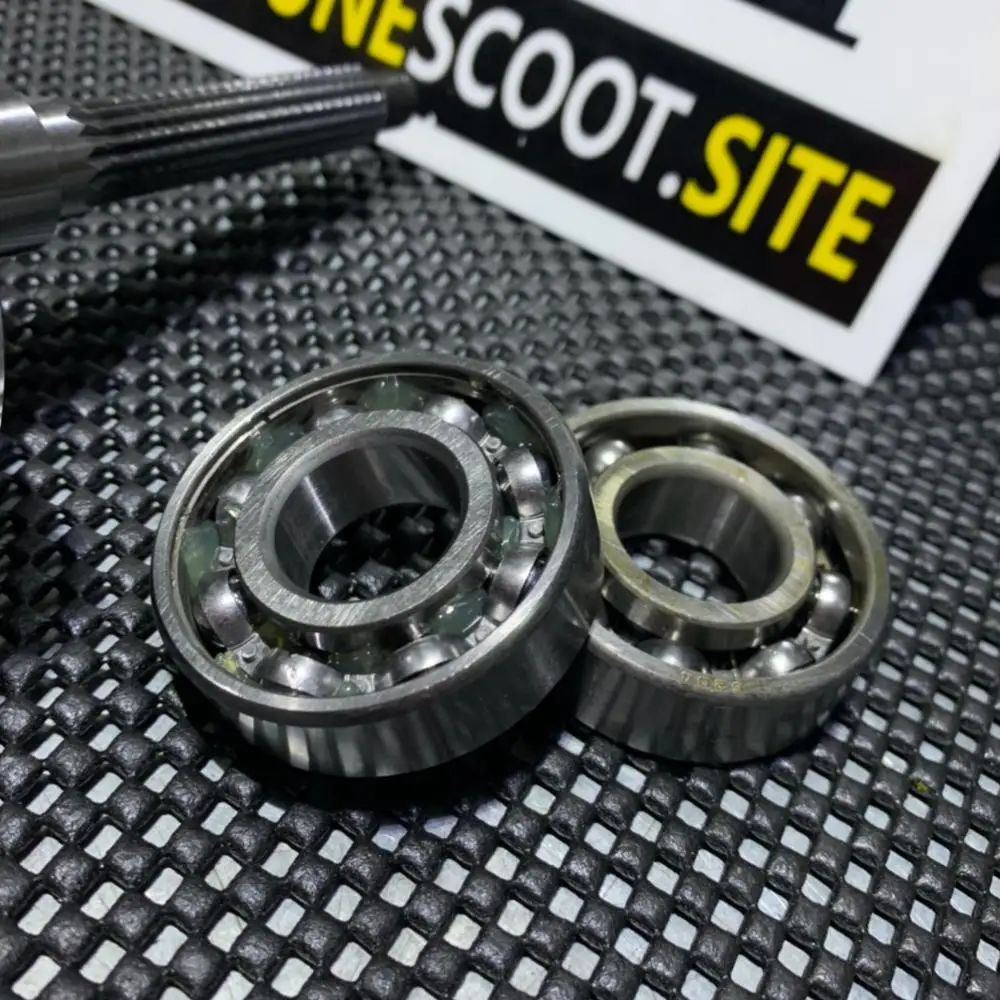 JOG50 Crankshaft 41.4 +2.2mm Long Stroke Crank With Bearings And Oil Seals Set Tuning Engine Parts Connecting Rod Jog 50 Modify