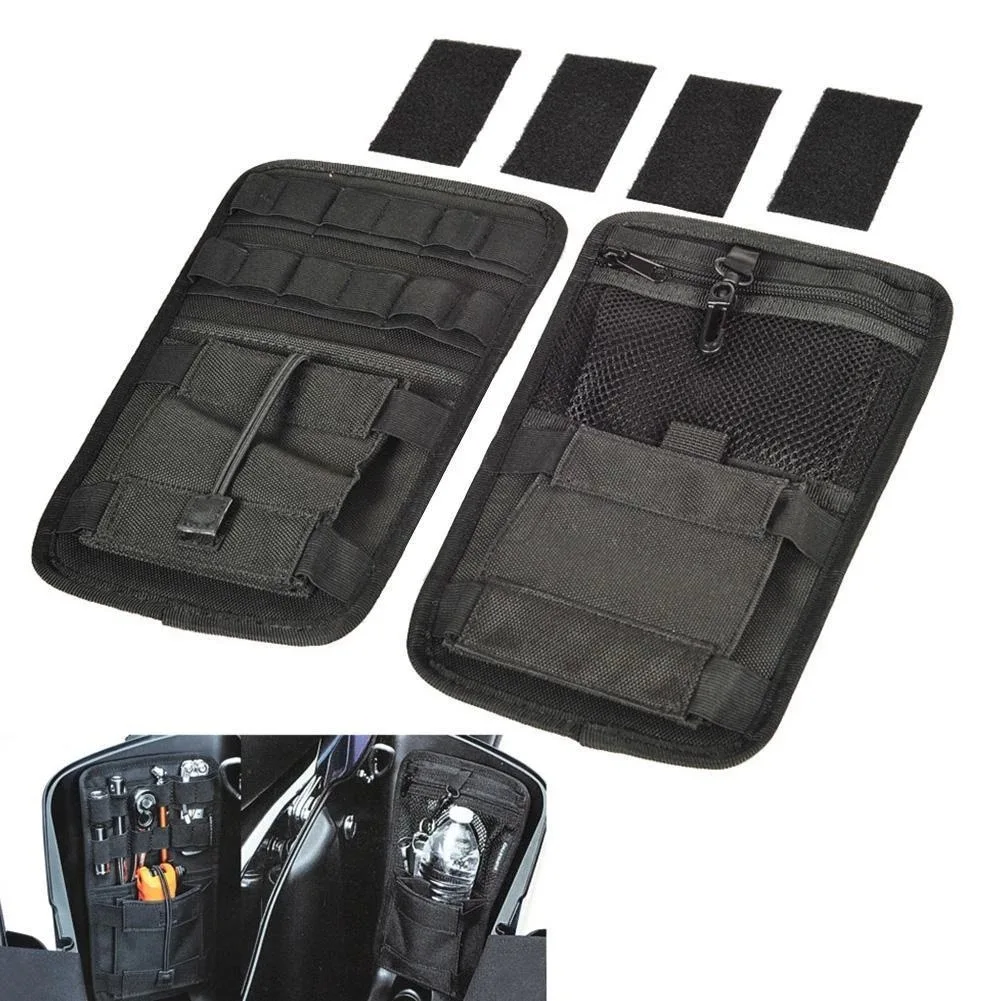 

Motorcycle Saddle Box Pouch Pocket for VRSC Softail Touring Models FLT FLHT FLHTCU FLHRC Road King 600D Oxford Cloth