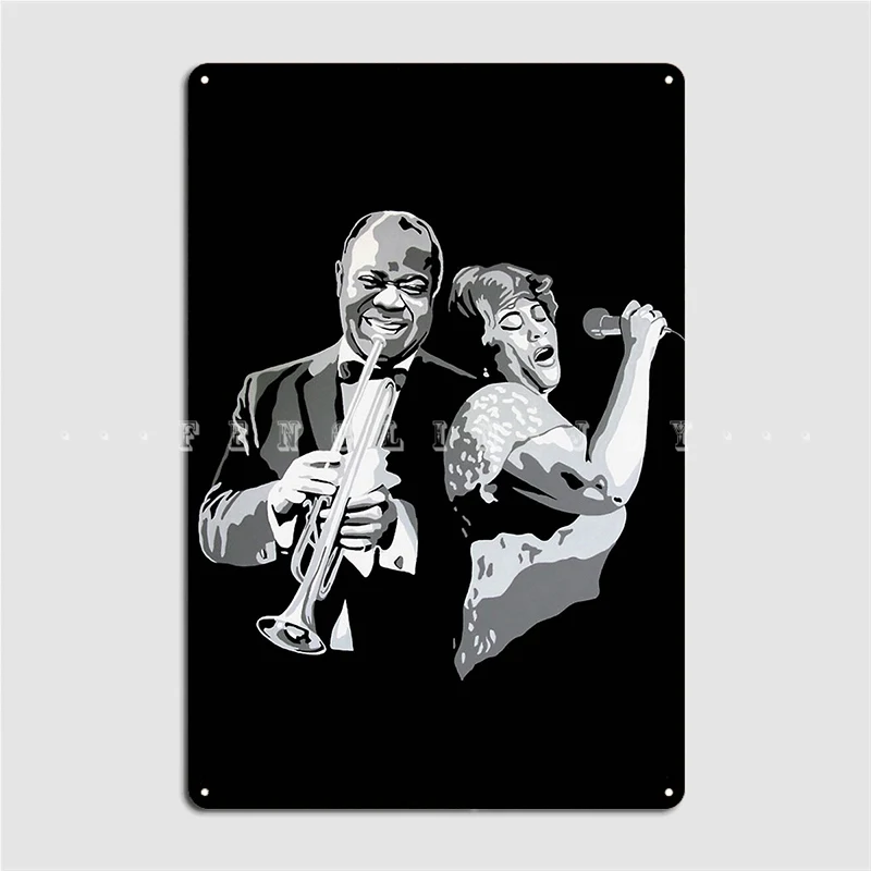 Louie Ella Metal Plaque Poster Wall Cave Wall Customize Poster Tin Sign Poster