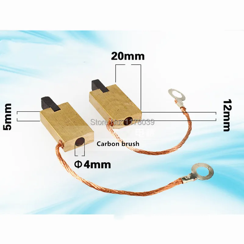 stabilizer electric carbon brush 6 7 10 12 14 18 20 22 24 27 35mm high quality Voltage regulation device carbon brush,J19270