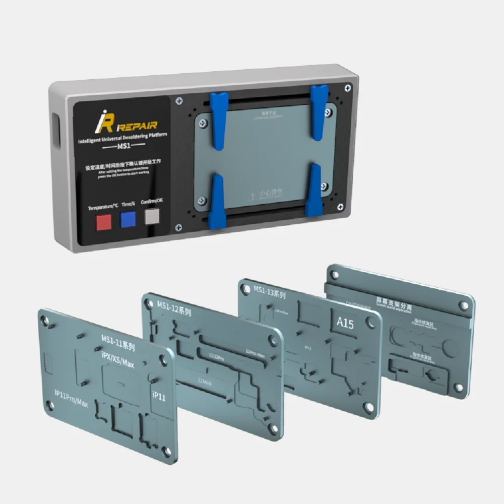 IRepair MS1 stazione di preriscaldamento dissaldante per iPhone X XS 11 12 13Pro Max stratificazione della scheda madre dissaldante piantare latta