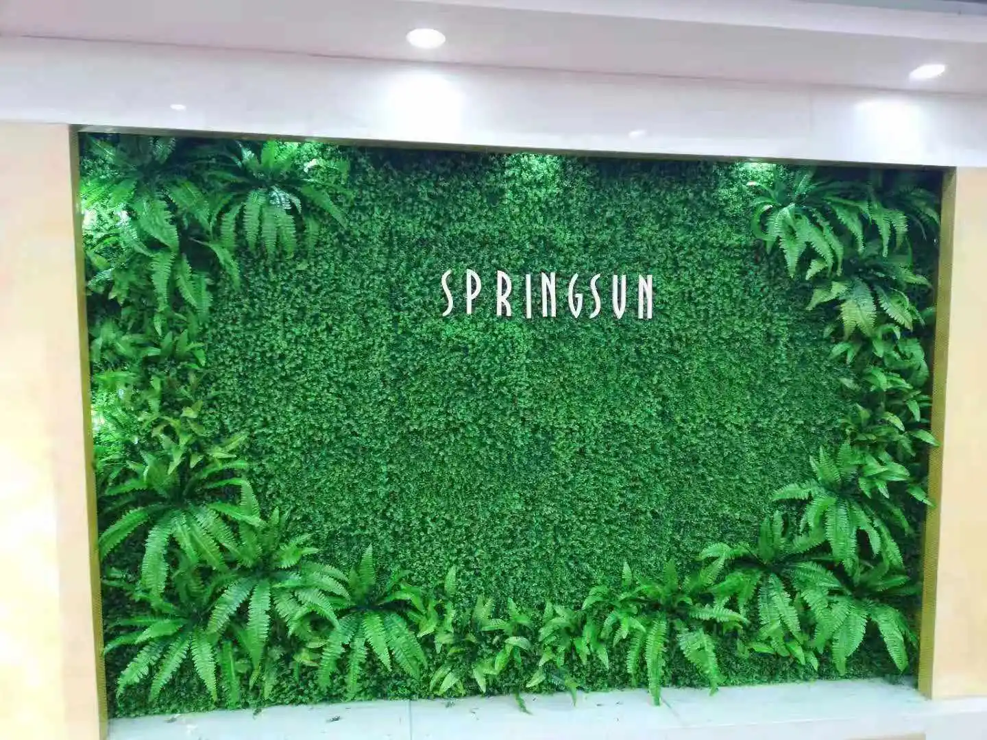 Green Artificial Plant Wallpaper, Plastic Outdoor Lawn Carpet, Christmas Decoration, Wedding Background,Garden Grass Wall