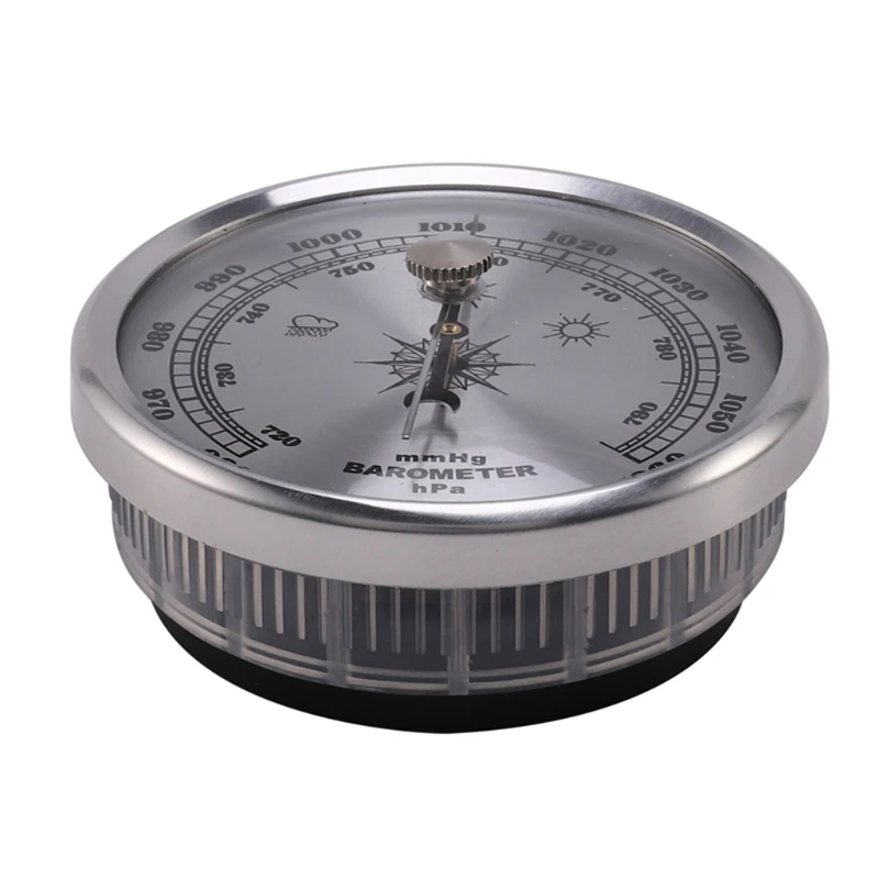 Type Barometer Useful Weather Station Barometric Pressure Measures Simplicity Easy Reading Dial Type Barometer Pressure Gauge