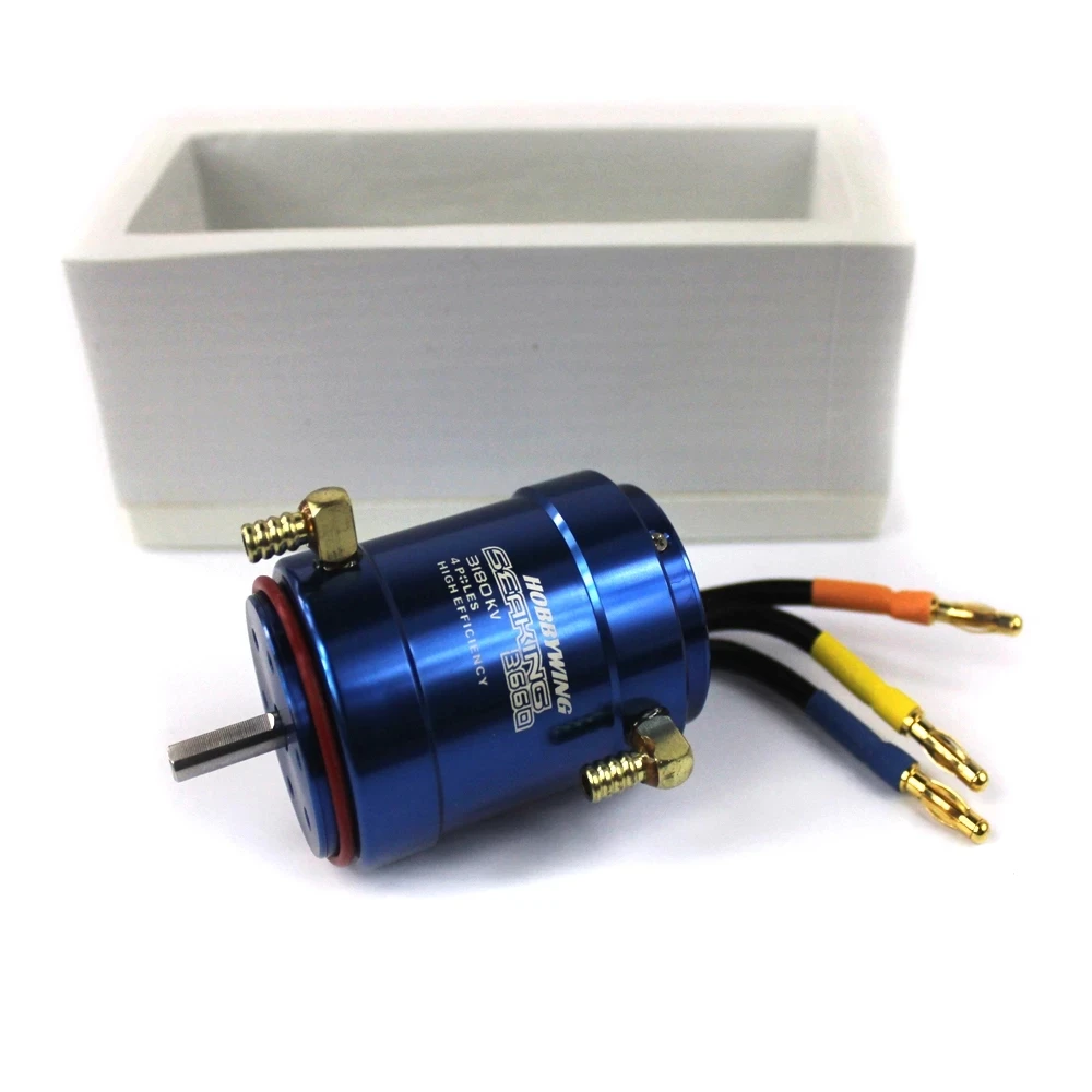 High quality Hobbywing SeaKing 2040SL 4800KV /2848SL 3900KV /3660SL 3180KV Brushless Motor W/Water-cooling for RC Boat