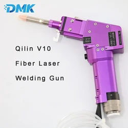 Qilin V10 Fiber Laser Soldering Gun Double Wobbles Hand Hold Welding Gun Lazer Welding Machine