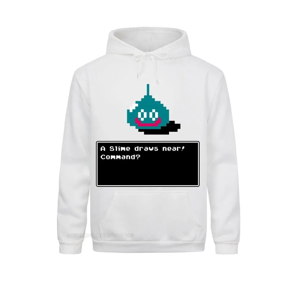 Men's Hoodie A Slime Draws Near Dragon Quest Women Funny Cotton Xi Rpg Game Toriyama Games Warrior