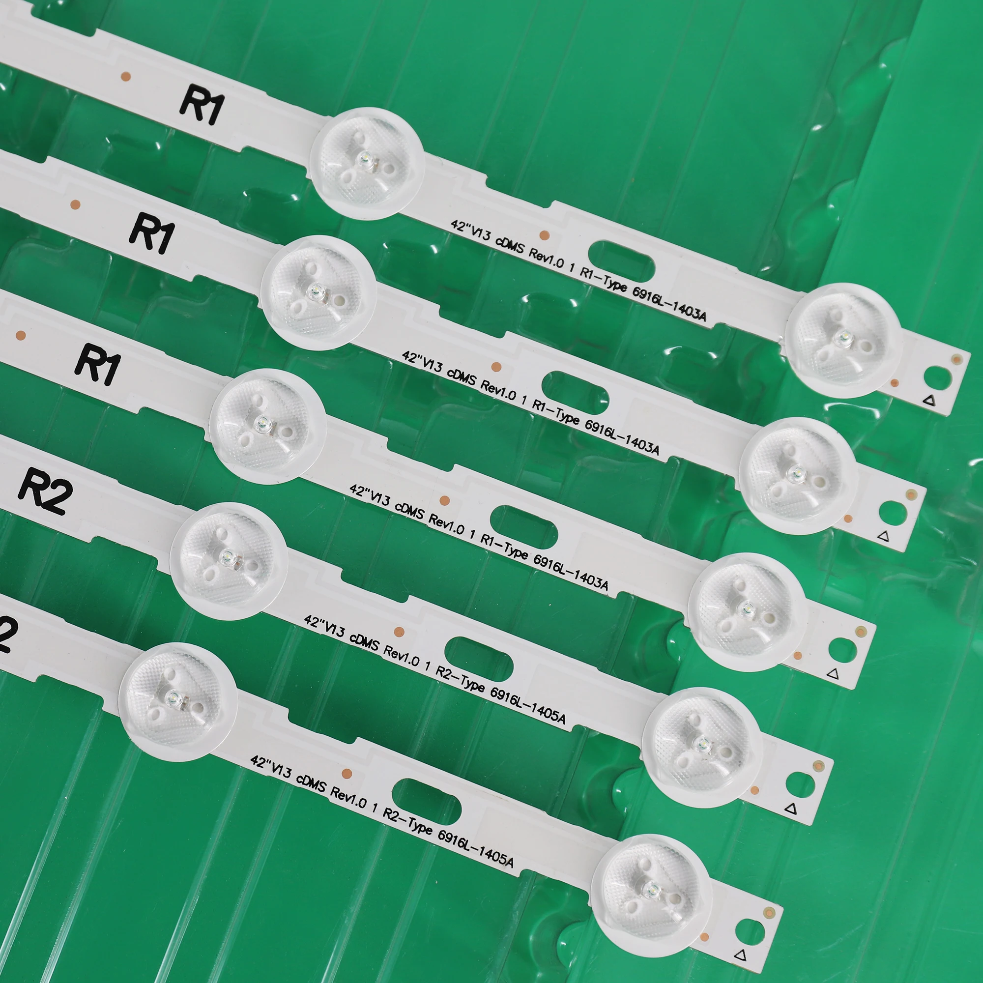 Strip LED untuk LG 42 ''V13 CDMS Rev1.0 1 L1 R1 L2 R2-Type 6916L-1402A 6916L-1403A 6916L-1404A 6916L-1405A 42LN5200 42LN5300